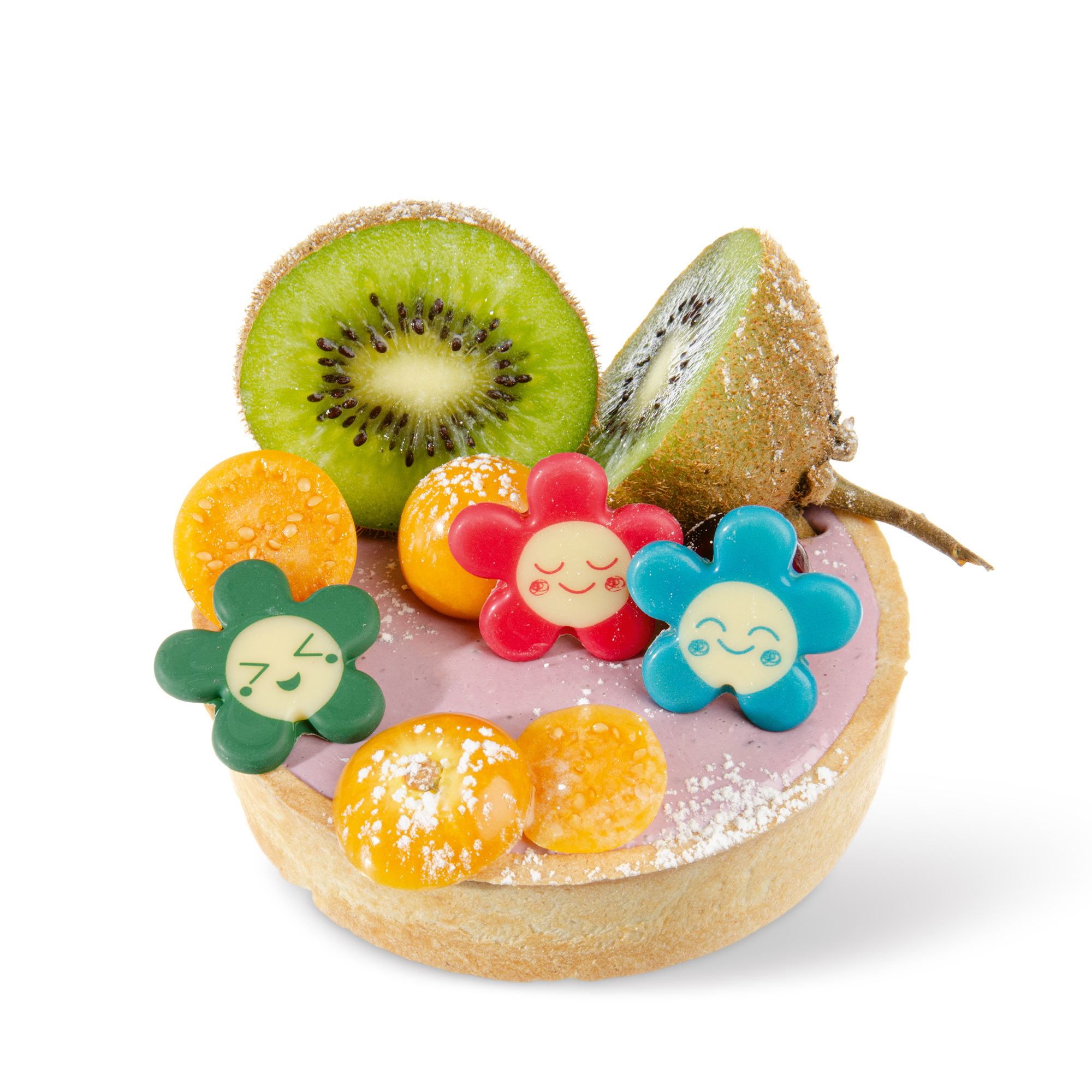 BLUMEN LACHEND SORTIERT, WEISSE SCHOKOLADE BEDRUCKT BLUMEN LACHEND SORTIERT, WEISSE SCHOKOLADE BEDRUCKT