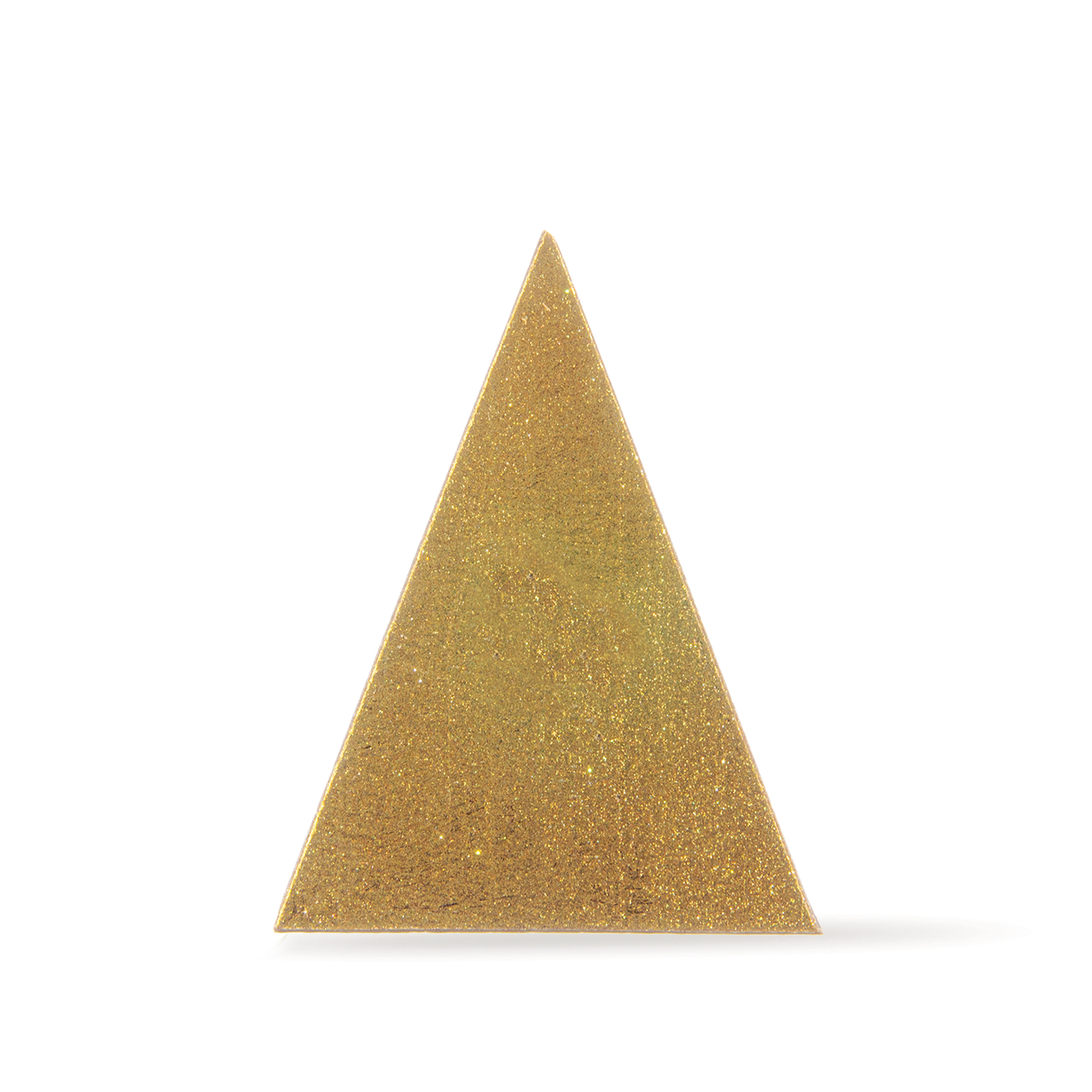 DREIECKE GOLD METALLIC, SCHOKOLADE GEFÄRBT