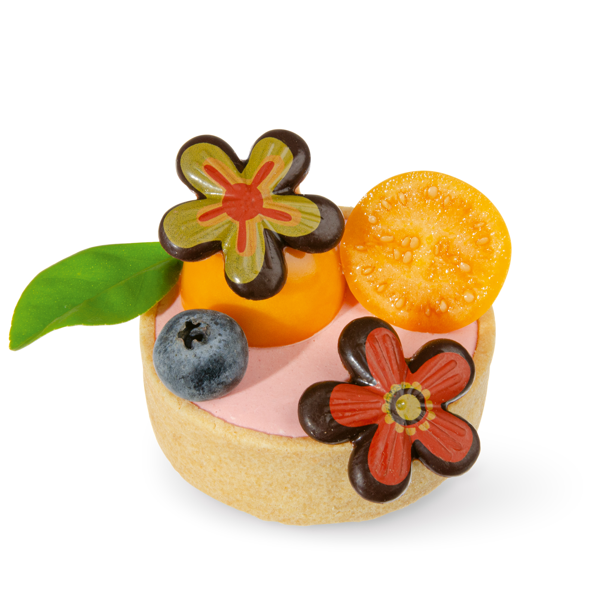 BLUMEN ROT SORTIERT, DUNKLE SCHOKOLADE BEDRUCKT BLUMEN ROT SORTIERT, DUNKLE SCHOKOLADE BEDRUCKT