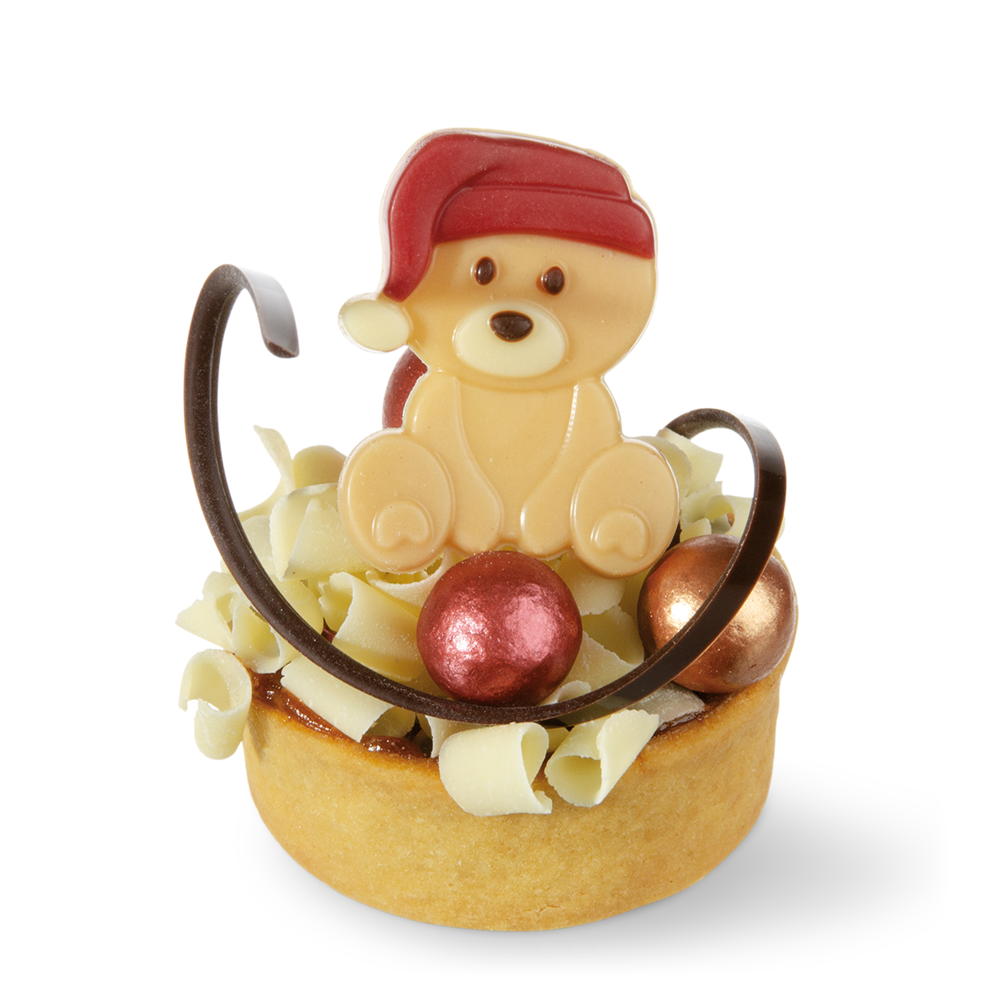 TEDDYBÄR AUFLEGER, WEISSE SCHOKOLADE GEFÄRBT TEDDYBÄR AUFLEGER, WEISSE SCHOKOLADE GEFÄRBT