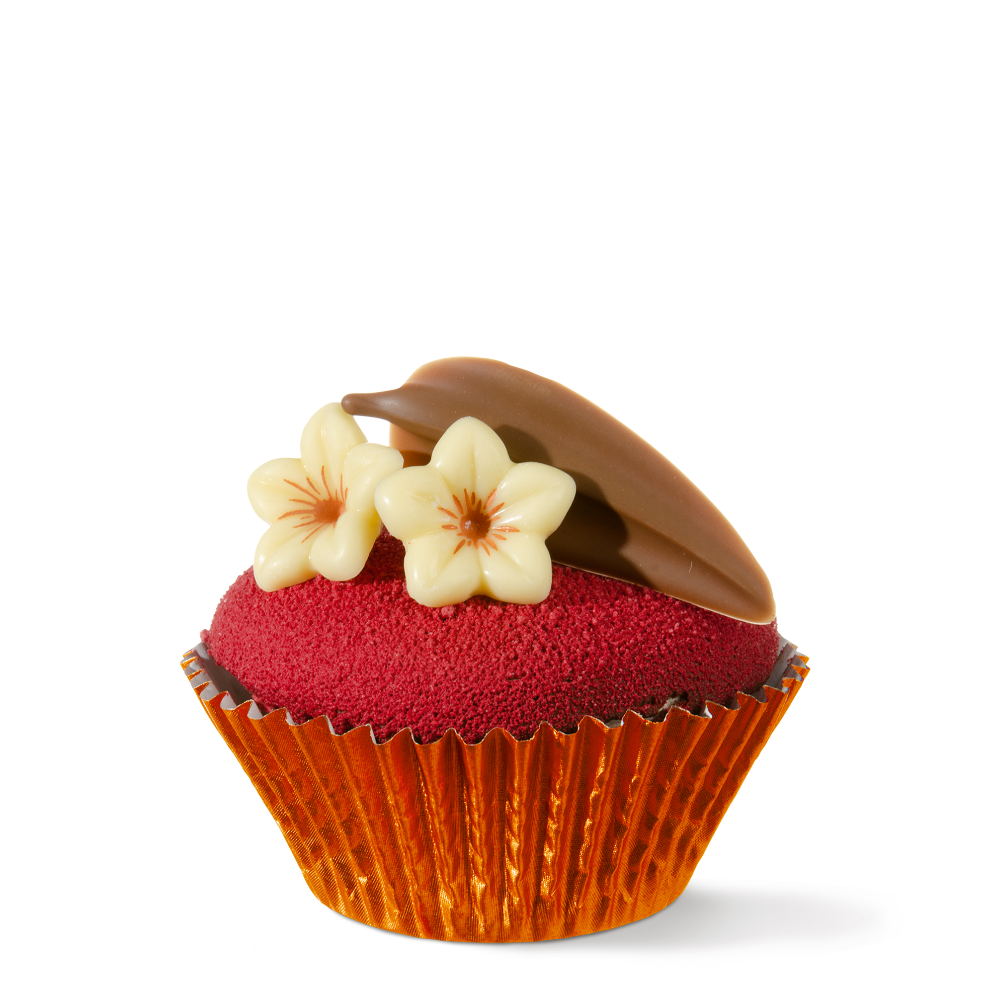 ROTGOLD METALLIC CUPCAKE- & MUFFINKAPSELN, FOLIELAMINIERTER PERGAMENTERSATZ FETTDICHT