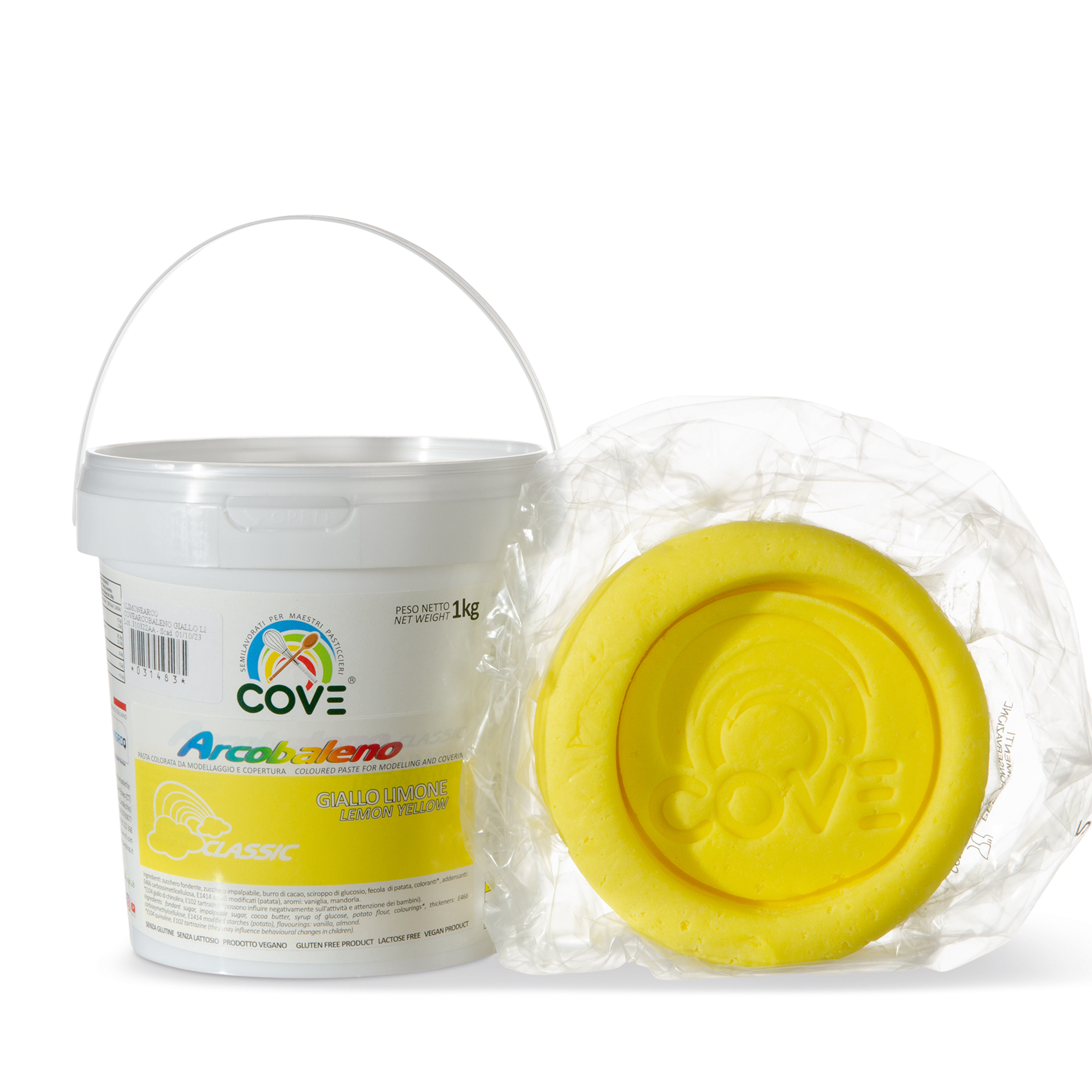 AUSROLLFONDANT "CLASSIC" HELLGELB, MIT KAKAOBUTTER AUSROLLFONDANT "CLASSIC" HELLGELB, MIT KAKAOBUTTER