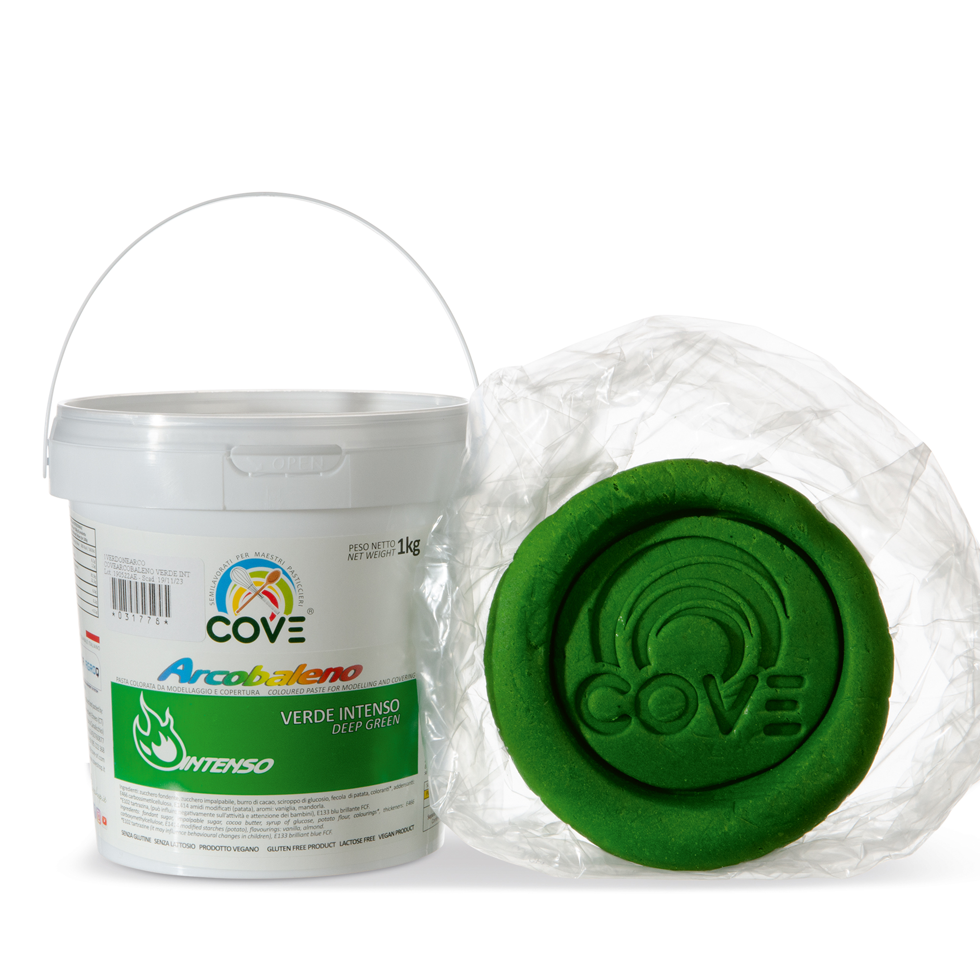 AUSROLLFONDANT "INTENSIV" DUNKELGRÜN, MIT KAKAOBUTTER AUSROLLFONDANT "INTENSIV" DUNKELGRÜN, MIT KAKAOBUTTER