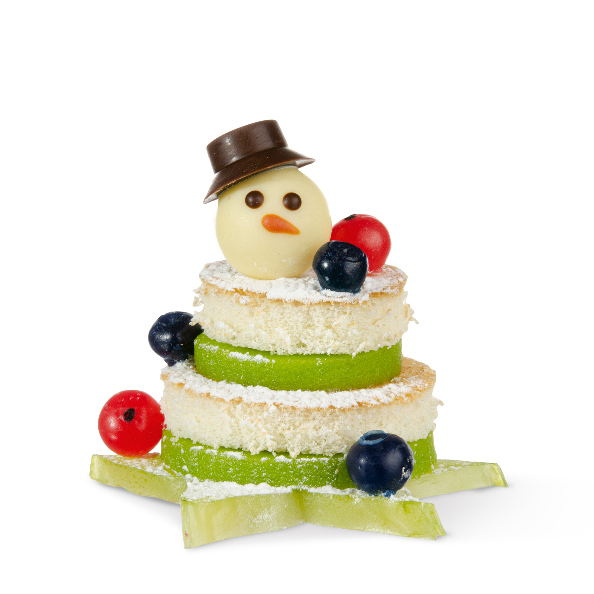 "MR. FROSTY" SCHNEEMANNKÖPFE, SCHOKOLADE GEFÄRBT