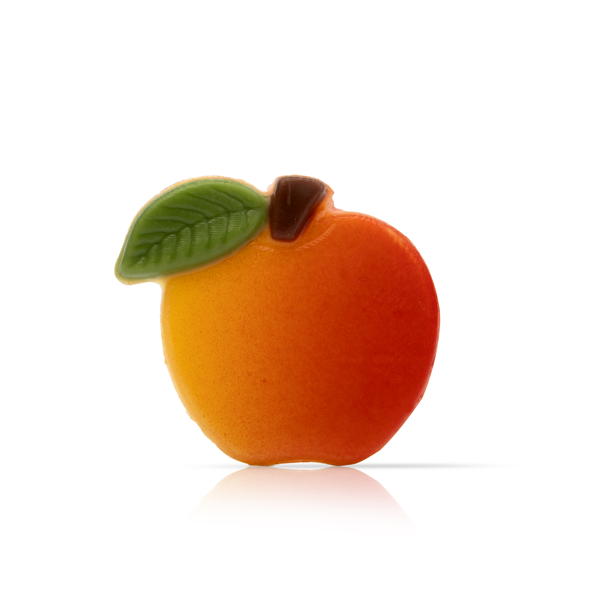 APFEL AUFLEGER, WEISSE SCHOKOLADE BUNT GEFÄRBT
