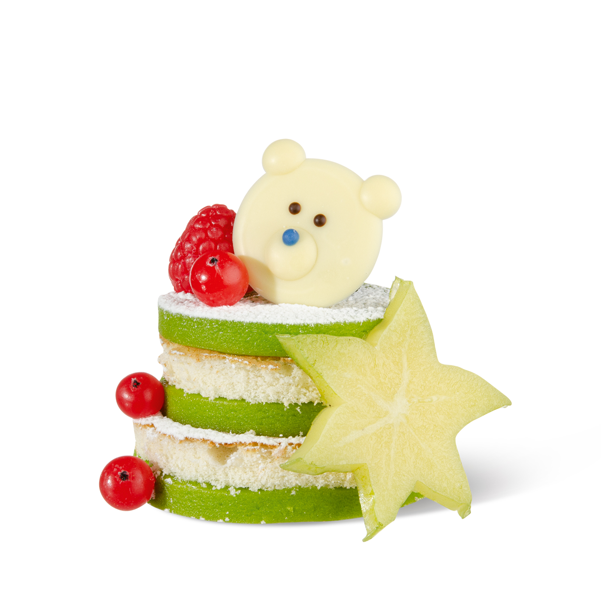 EISBÄR GESICHTER, WEISSE SCHOKOLADE