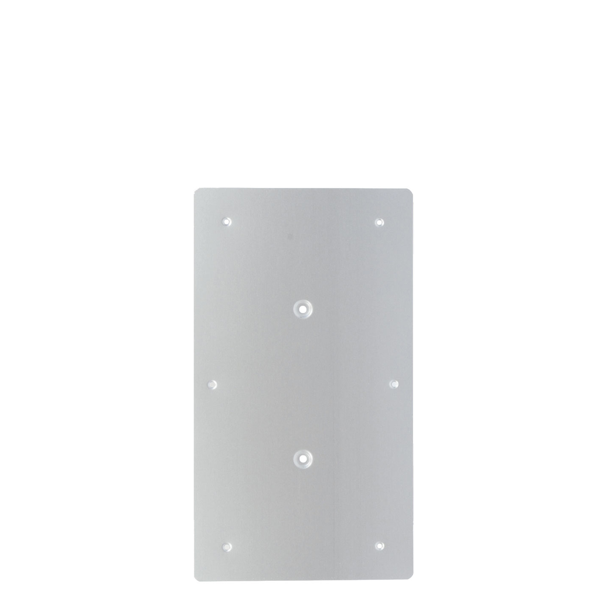 RECHTECKIGE ETAGERENPLATTE 55 X 31 CM ALUMINIUM SILBER RECHTECKIGE ETAGERENPLATTE 55 X 31 CM ALUMINIUM SILBER