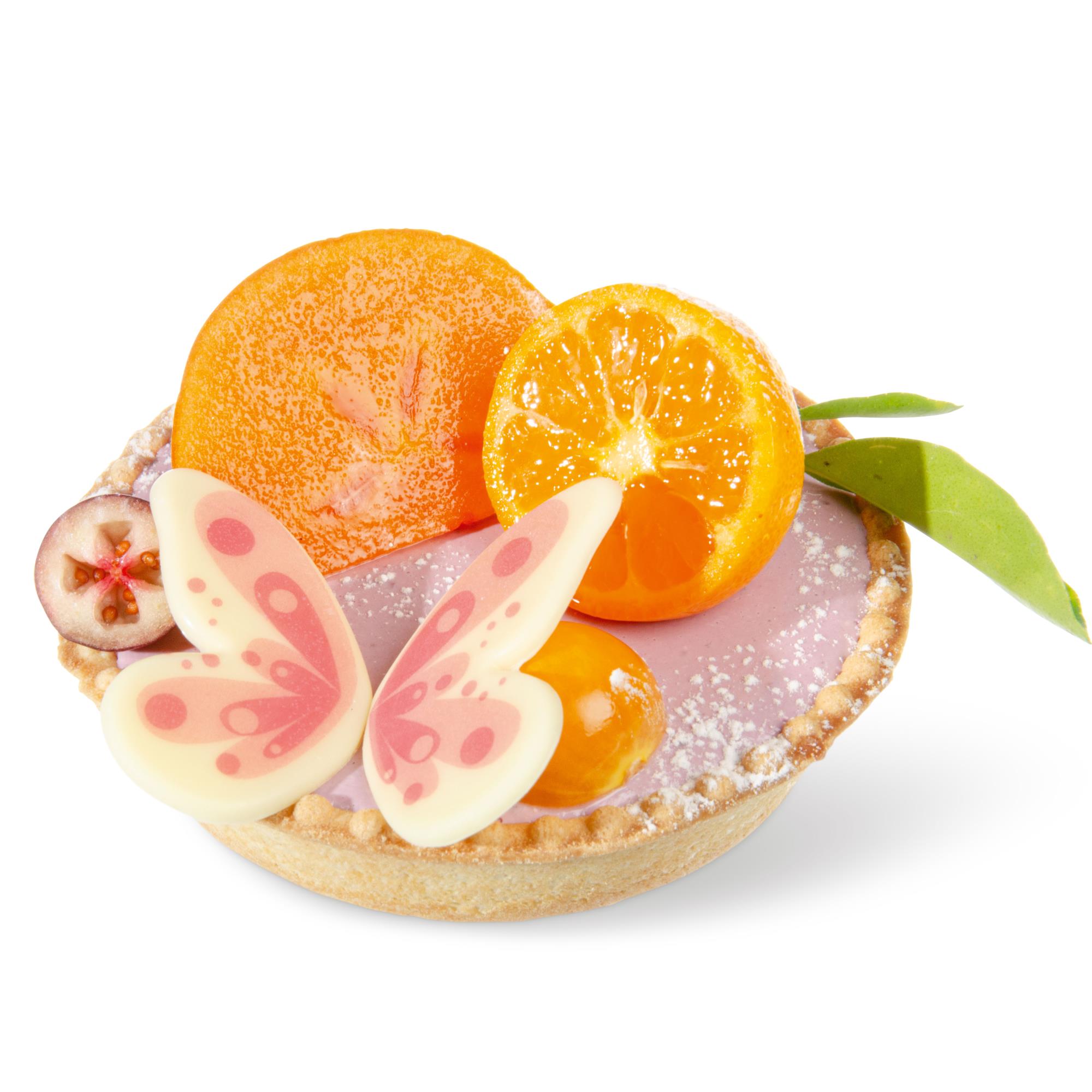 SCHMETTERLING FLÜGEL ROSA, WEISSE SCHOKOLADE BEDRUCKT SCHMETTERLING FLÜGEL ROSA, WEISSE SCHOKOLADE BEDRUCKT